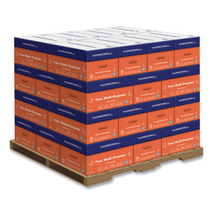 Hammermill Fore Multipurpose Print Paper, 96 Bright, 24 lb, 8.5 x 11, White, 500 Sheets/Ream, 10 Reams/Carton, 32 Cartons/Pallet View Product Image