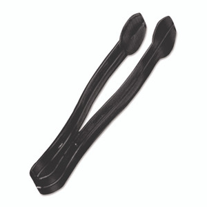 WNA Plastic Tongs, 9", Black, 48/Carton View Product Image