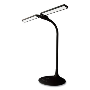OttLite Wellness Series Pivot LED Desk Lamp with Dual Shades, 13.25" to 26" High, Black View Product Image