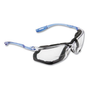 3M CCS Protective Eyewear with Foam Gasket, +1.5 Diopter Strength, Blue Plastic Frame, Clear Polycarbonate Lens View Product Image