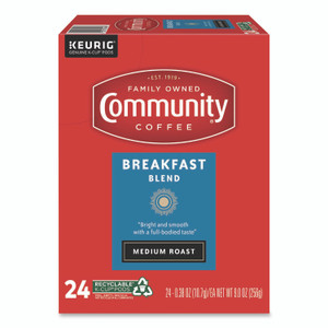 Community Coffee Breakfast Blend K-Cup, 24/Box Product Image