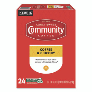Community Coffee Coffee and Chicory K-Cup, 24/Box GMT6414CC View Product Image