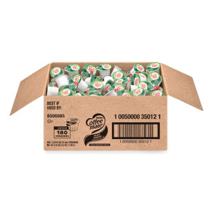 Coffee mate Bulk Liquid Coffee Creamer, Irish Cream, 0.38 oz Mini Cups, 180/Carton View Product Image