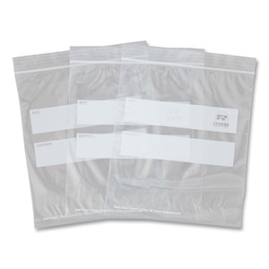 AmerCareRoyal Zipper Bags, Quart, 7" x 7.99", Clear, 500/Carton View Product Image
