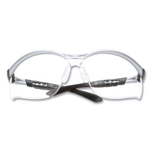 3M BX Molded-In Diopter Safety Glasses, 2.5+ Diopter Strength, Silver/Black Frame, Clear Lens View Product Image