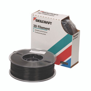 AbilityOne 7045017057354, SKILCRAFT 3D Printer Acrylonitrile Butadiene Styrene Filament, 1 kg Spool, 2.85 mm, Black View Product Image