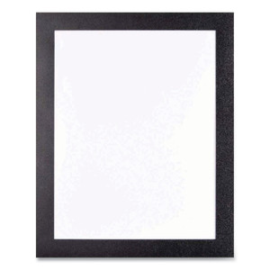 deflecto Self Adhesive Sign Holders, 11 x 17 Insert, Clear with Black Border, 2/Pack View Product Image