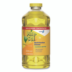 Pine-Sol CloroxPro Multi-Surface Cleaner Concentrated, Lemon Fresh Scent, 80 oz Bottle View Product Image
