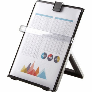 Fellowes Non-Magnetic Copyholder - 11.3" Height x 10.1" Width x 7.4" Depth - Black Product Image 