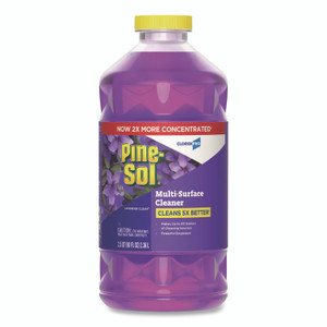 Pine-Sol CloroxPro Multi-Surface Cleaner Concentrated, Lavender Clean Scent, 80 oz Bottle View Product Image