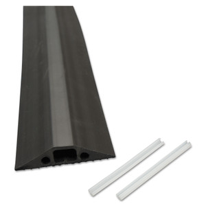 D-Line Medium-Duty Floor Cable Cover, 2.75 x 0.5 x 6 ft, Black (DLNFC68B) View Product Image