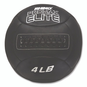 Champion Sports Rhino Promax Elite Medicine Ball, 4 lb, Black View Product Image