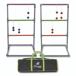 Champion Sports Pro Ladder Golf Game Set, (2) 22" x 37.5" Ladders/Six Bolas/Carry Bag View Product Image
