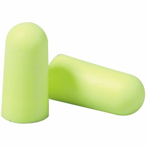 E-A-R soft Neons Uncorded Earplugs - Noise Protection - Foam, Polyurethane - Neon Yellow - Comfortable, Uncorded, Disposable - 2/Pair Product Image 