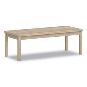 HON 80000 Series Laminate Occasional Coffee Table, Rectangular, 48w x 20d x 16h, Kingswood Walnut View Product Image