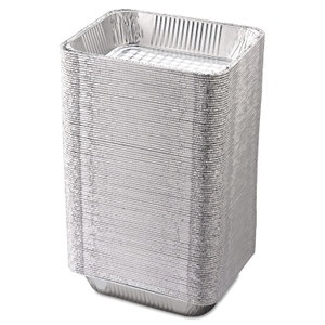 HFA Aluminum Steam Table Pans, Half-Size Deep, 2.56" Deep, 10.38 x 12.75, 100/Carton View Product Image