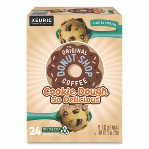 The Original Donut Shop Cookie Dough So Delicious K-Cups, 0.3 oz K-Cup, 24/Box View Product Image