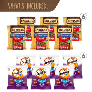 Snack Box Pros Pretzel Lover's Snack Box, 38 Assorted Snacks/Box View Product Image