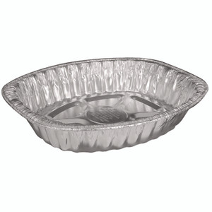 HFA Giant Rack Roaster Pan, 272 oz, 14.43 x 3.12 x 17.68, Silver, Aluminum, 100/Carton View Product Image