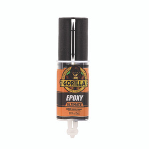 Gorilla Epoxy Ultimate, 0.85 oz Syringe, Dries Black View Product Image