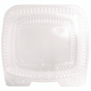 HFA Handi-Lock Single Compartment Food Container, 60 oz, 8.63 x 3 x 9, Clear, Plastic, 200/Carton View Product Image