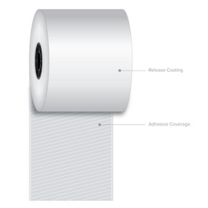 Iconex Sticky Media, 3.15" x 270 ft, White, 12 Rolls/Carton View Product Image