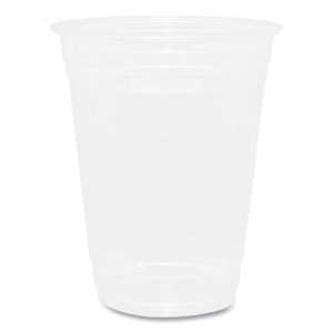 Karat PET Plastic Cups, 16 oz, Clear, 1,000/Carton View Product Image