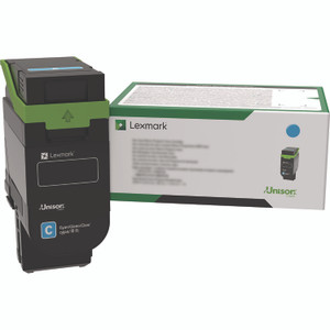 Lexmark 75M10C0 Toner, 2,000 Page-Yield, Cyan View Product Image