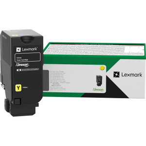 Lexmark 71C1HY0 Return Program Toner Cartridge, 10,500 Page-Yield, Yellow View Product Image