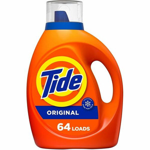 Tide Liquid Laundry Detergent - For Laundry, Washing Machine - Liquid - 84 fl oz (2.6 quart) - Original Scent - Phosphate-free - (PGC12110CT) Product Image 