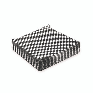 Paterson Grease-Resistant Food Wrap, 12 x 12, Black Check, 5,000/Carton View Product Image