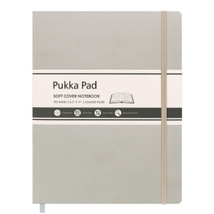 PUKKA PAD Soft Cover Notebook, College Rule, Pebble Cover, (96) 11 x 8.5 Sheets View Product Image