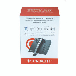 Spracht ZUM Over-the-Ear Bluetooth Headset & Base - Mono - (SPTHSOTEQ) Product Image 