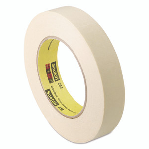 Scotch General Purpose Masking Tape 234, 3" Core, 24 mm x 55 m, Tan View Product Image