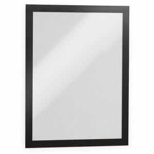 DURABLE Self-adhesive Frames - 9" x 14" Frame Size - Holds 8.50" x 11" Insert - Rectangle - Horizontal, Vertical - Self-adhesive, Sturdy, Magnetic Product Image 