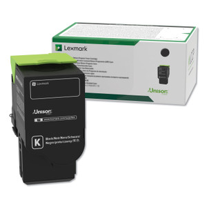 Lexmark 78C10K0 Return Program Toner, 2,000 Page-Yield, Black View Product Image
