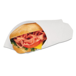 Marcal Deli Wrap Dry Waxed Paper Flat Sheets, 12 x 12, White, 1,000/Pack, 5 Packs/Carton (MCD8222) View Product Image