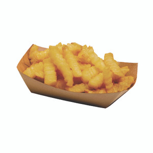 Bagcraft ToGo EcoCraft Food Tray, 1 lb Capacity, Natural, Paper, 1,000/Carton View Product Image