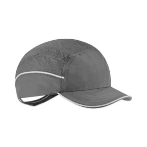 ergodyne Skullerz 8955 Lightweight Bump Cap Hat, Short Brim, Black View Product Image