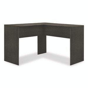Easy 2 Go Corner Computer Desk, 47.83" x 47.83" x 30.39", Dark Gray View Product Image