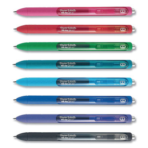 Paper Mate InkJoy Gel Pen, Retractable, Medium 0.7 mm, Assorted Ink and Barrel Colors, 8/Pack View Product Image