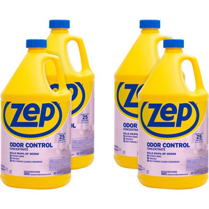 Zep Odor Control Concentrate - Concentrate - 128 fl oz (4 quart) - Fresh Scent - Disinfectant - Blue Bottle Product Image 