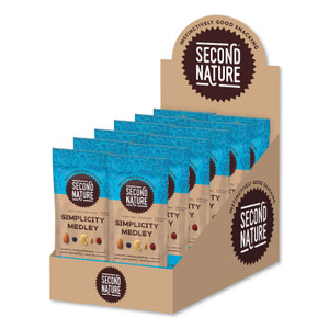 Second Nature Simplicity Medley Trail Mix, 2.25 oz Bag, 12 Bags/Box View Product Image
