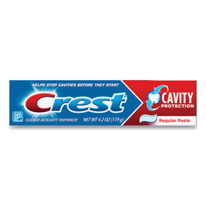 Crest Cavity Protection Toothpaste, Regular, 4.2 oz Tube View Product Image
