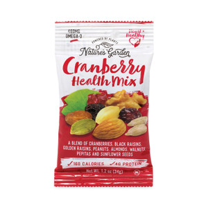 Nature's Garden Cranberry Health Mix, 1.2 oz Pouch, 6 Pouches/Pack View Product Image