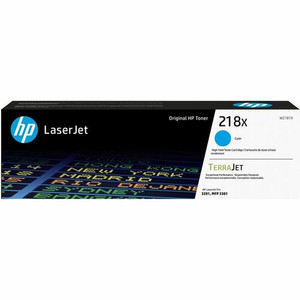 HP 218X Original High Yield Laser Toner Cartridge - Cyan - 1 Each Product Image 