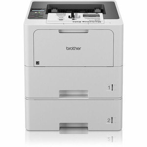 Brother HL-L6210DWT Desktop Wireless Laser Printer - Monochrome - 50 ppm Mono - 1200 x 1200 dpi class - Automatic Duplex Print - 1040 Sheets Input Product Image 