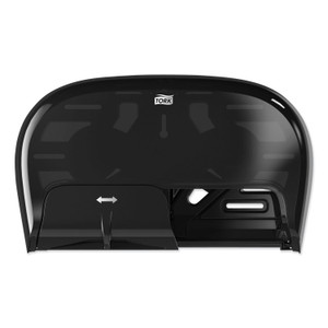 Tork High Capacity Bath Tissue Roll Dispenser for OptiCore, 16.62 x 5.25 x 9.93, Black View Product Image