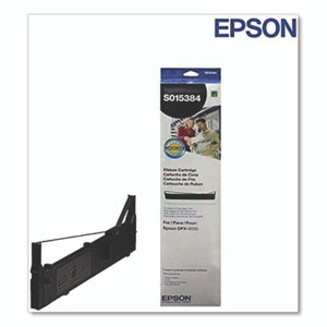 Epson S015384 Dot Matrix Ribbon Cartridge - Black - (EPSS015384) Product Image 