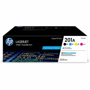HP 201A Original Laser Toner Cartridge - Combo Pack - Black, Cyan, Magenta, Yellow - 4 / Carton Product Image 